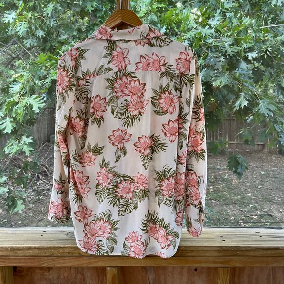 Equipment Women's Quinne Blouse In Sunkissed Multi 100% Silk Size S - Picture 3 of 7